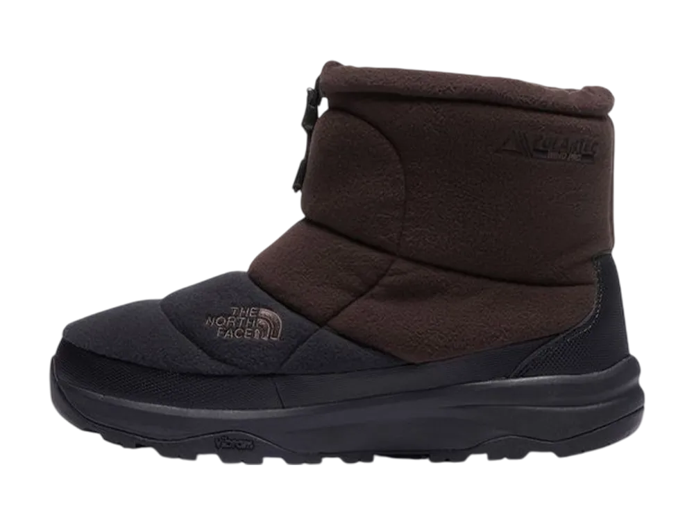 The North Face Nuptse Bootie Short Polartec "Demitasse Brown/TNF Black"