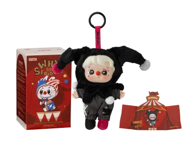 POP MART WHY SO SERIOUS Series-Vinyl Plush Pendant Shadow Joker (HACIPUPU)