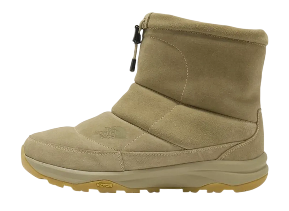 ザノースフェイス ヌプシブーティ ショート ウォータープルーフ スウェード "クラシックカーキ/TNFブラック" (NF52571P)