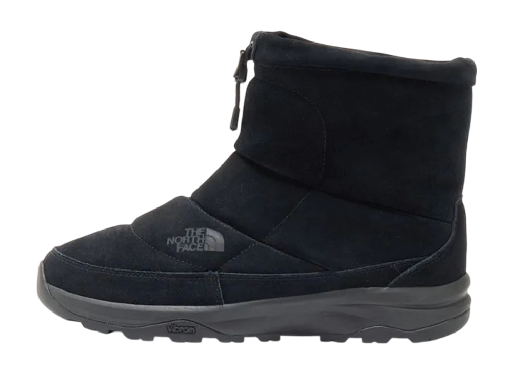 ザノースフェイス ヌプシブーティ ショート ウォータープルーフ スウェード "TNFブラック/TNFブラック" (NF52571P)