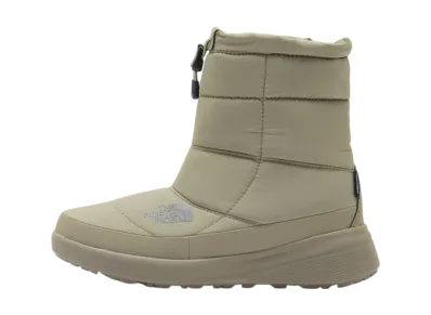 The North Face Women's Nuptse Bootie Waterproof 8 "Mushroom/TNF Black"