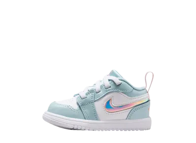 ナイキ TD ジョーダン1 ロー ALT "オーシャンブリス/ホワイト/アトミックピンク" (キッズ)