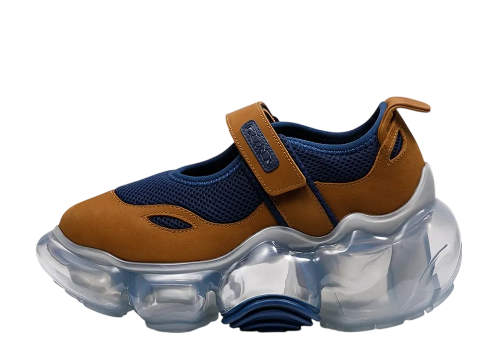 grounds Women's MOOPIE MARY JANE "Night Camel/Ice Gray"