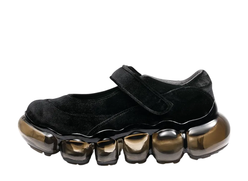 grounds Women's JEWELRY COCOON "Black Velvet/Black"