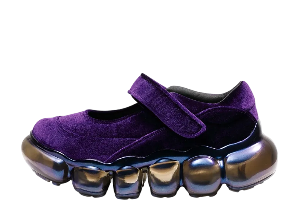 グラウンズ ウィメンズ ジュエリー コクーン "パープルベルベット/ブラック"