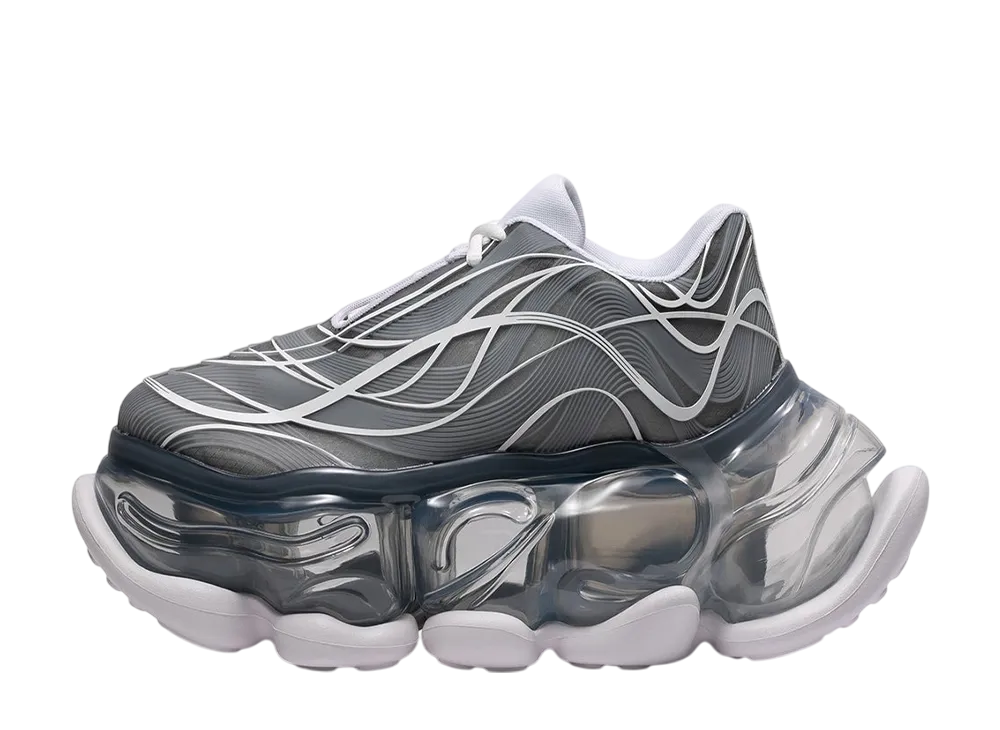 グラウンズ スカイスクレーパー ワイヤー "ホワイトクリア/アイスグレー"