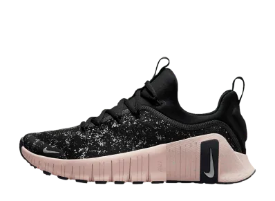 Nike Women's Free Metcon 6 SE "Black/Silt Red/Metallic Silver"