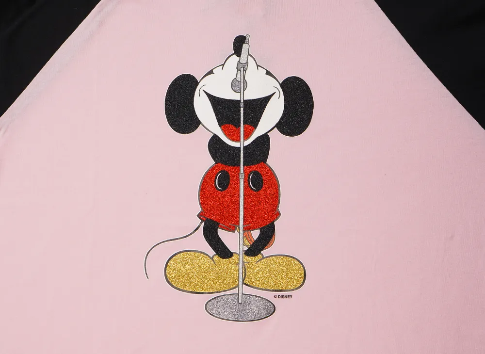 Supreme x Number (N)ine x Mickey Mouse Raglan L/S Top 