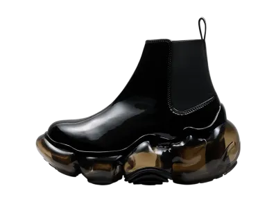 grounds MOOPIE SIDE GORE "Black Enamel/Black"