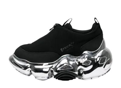 grounds MOOPIE WEATHER LOWCUT CHROME "Black/Chrome"