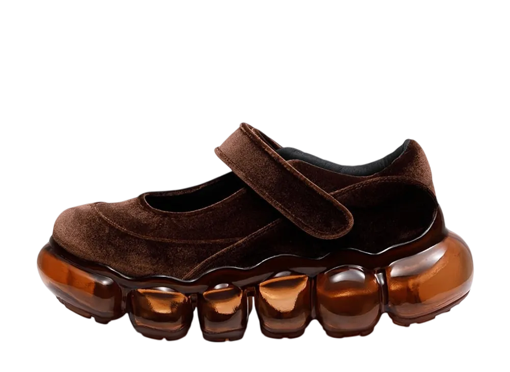 グラウンズ ウィメンズ ジュエリー コクーン "ブラウンベルベット/ブラウン"