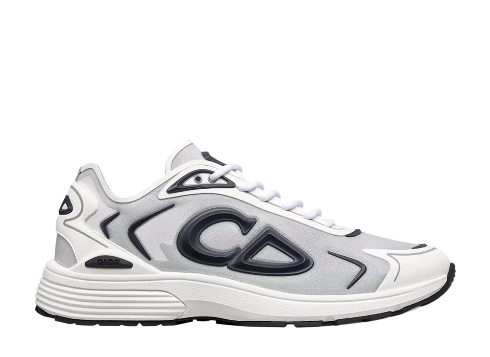 ディオール B30 カウントダウン テック スニーカー N3Oナイロン・テクニカル ファブリック・ラバー "ホワイト/グレー"