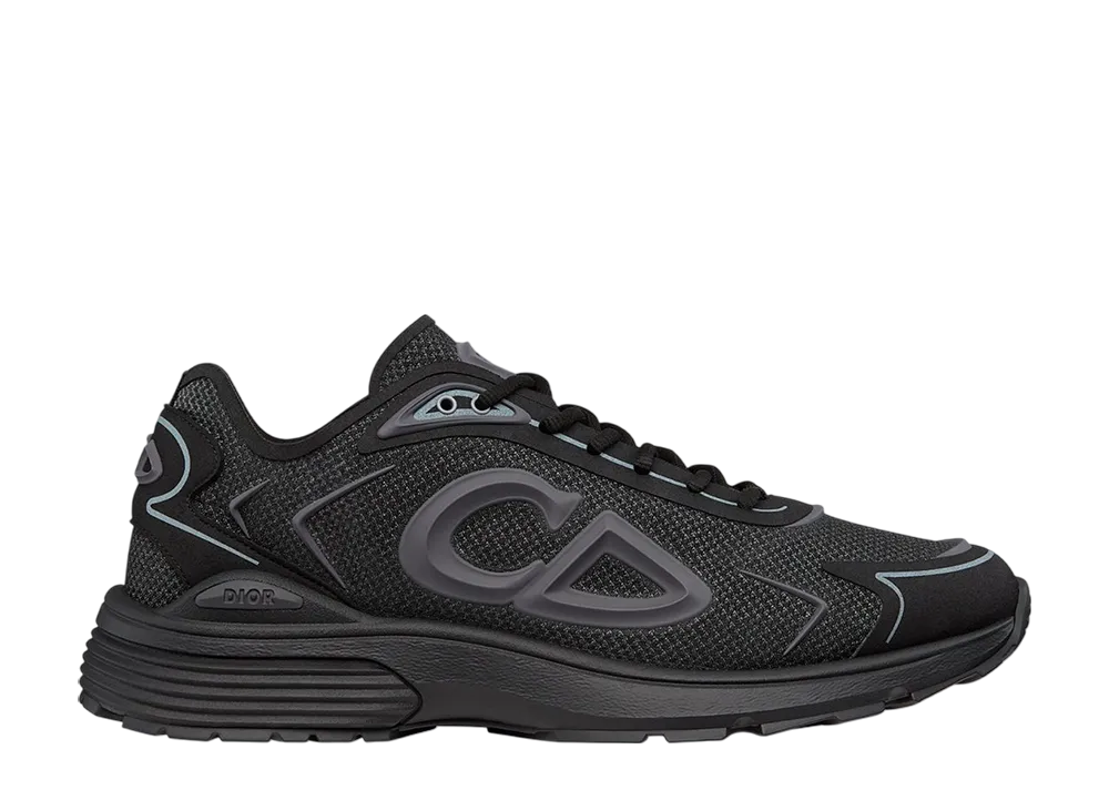 ディオール B30 カウントダウン テック スニーカー N3Oナイロン・テクニカル ファブリック・ラバー "ブラック"
