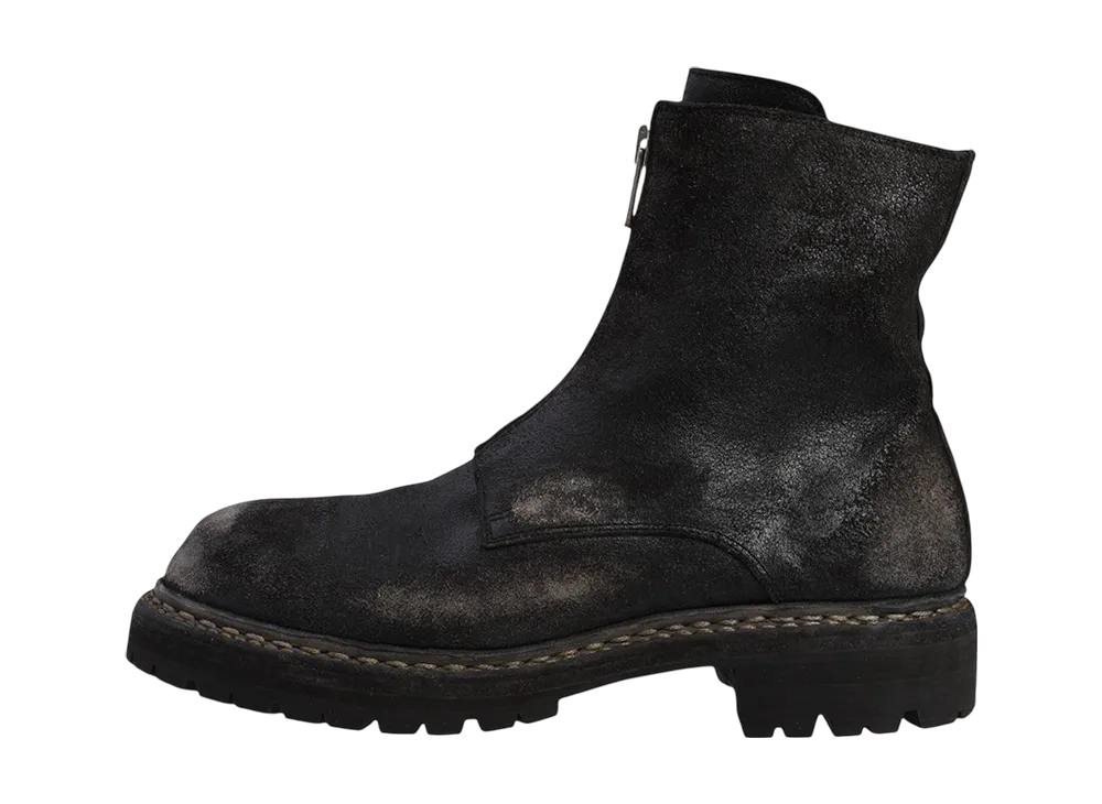 GUIDI Zipped Big Daddy Boots "Black"