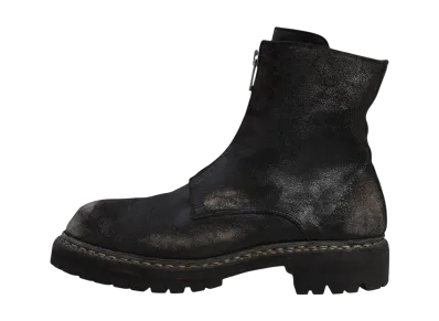 GUIDI Zipped Big Daddy Boots "Black"