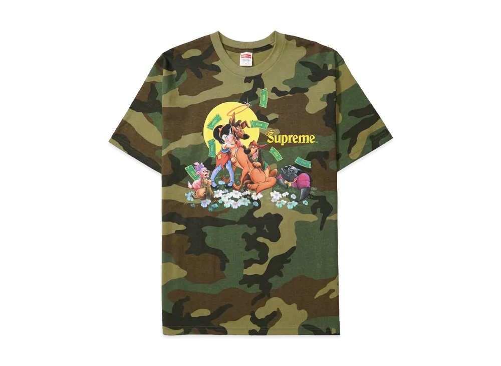 Supreme All Dogs Go To Heaven Tee "Camo"
