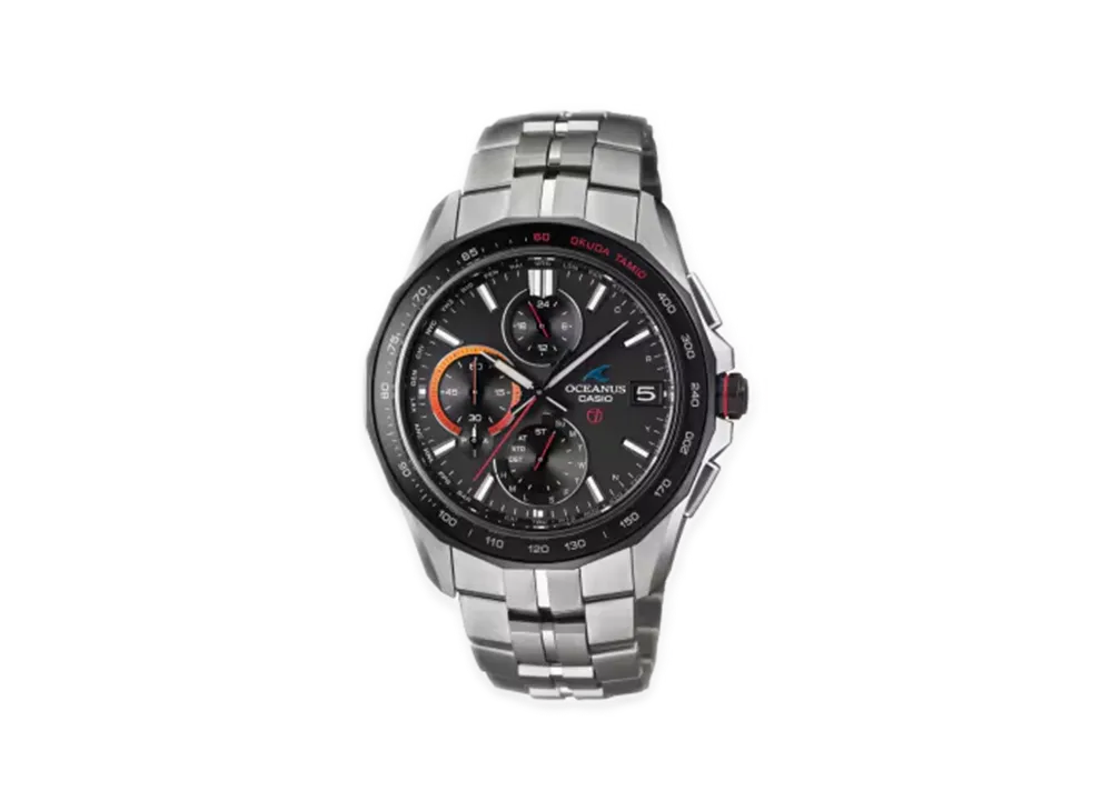 Casio OCEANUS x Tamio Okuda Manta S7000 Series "Silver"