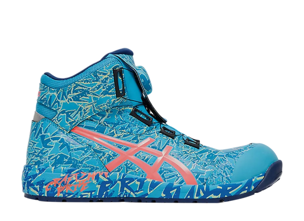 アシックス ウィンジョブ CP304 ボア マグマ "アクアリウム/サンコーラル"