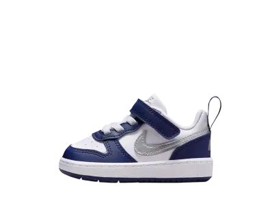 Nike TD Court Borough Low Recraft "White/Metallic Silver"