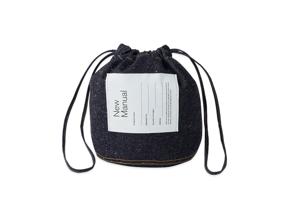New Manual x GQ SHOP U.S.M Personal Efects Denim Bag Gq Shop