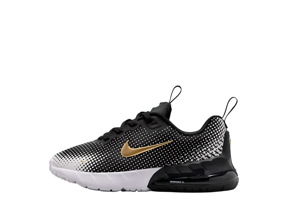 ナイキ PS エアマックス フェニックス "ブラック/ホワイト/メタリックゴールド" (キッズ)