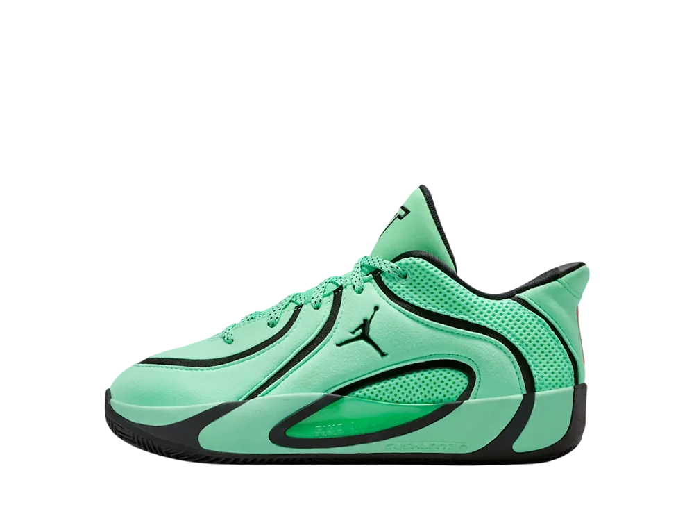 Nike GS Tatum 4 "Green Glow/Bright Crimson/Black"