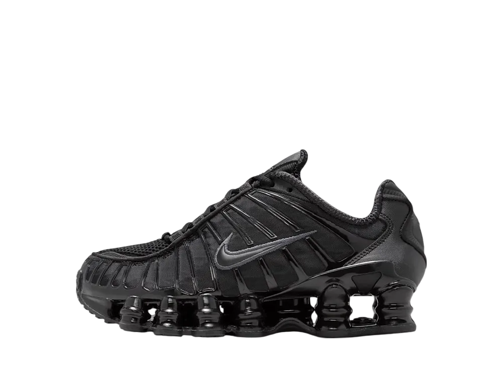 Nike GS Shox TL "Black/Metallic Hematite/Max Orange/Black"