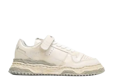 Maison MIHARA YASUHIRO KEITH OG Sole Brushed Leather Low-top Sneaker "White"