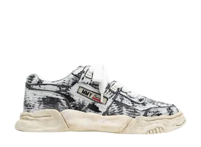 Maison MIHARA YASUHIRO PARKER OG Sole Shaved Leather Low-top Sneaker "White"