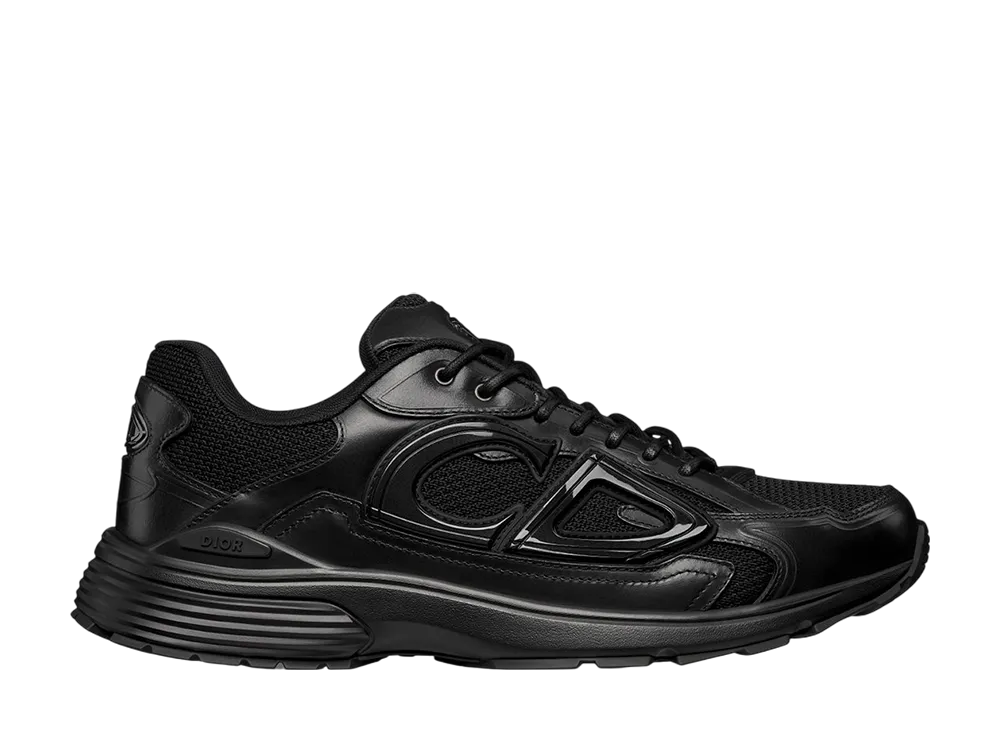 ディオール B30 カウントダウン スニーカー スムースカーフスキン & テクニカルメッシュ "ブラック"