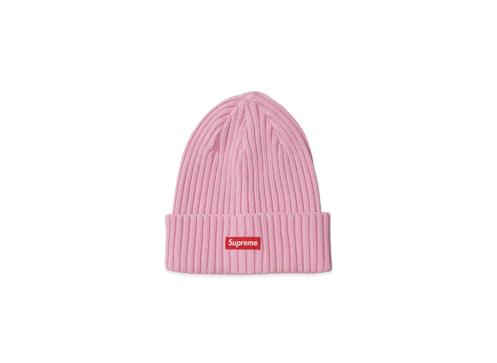 Supreme Overdyed Beanie "Pink" (25SS)