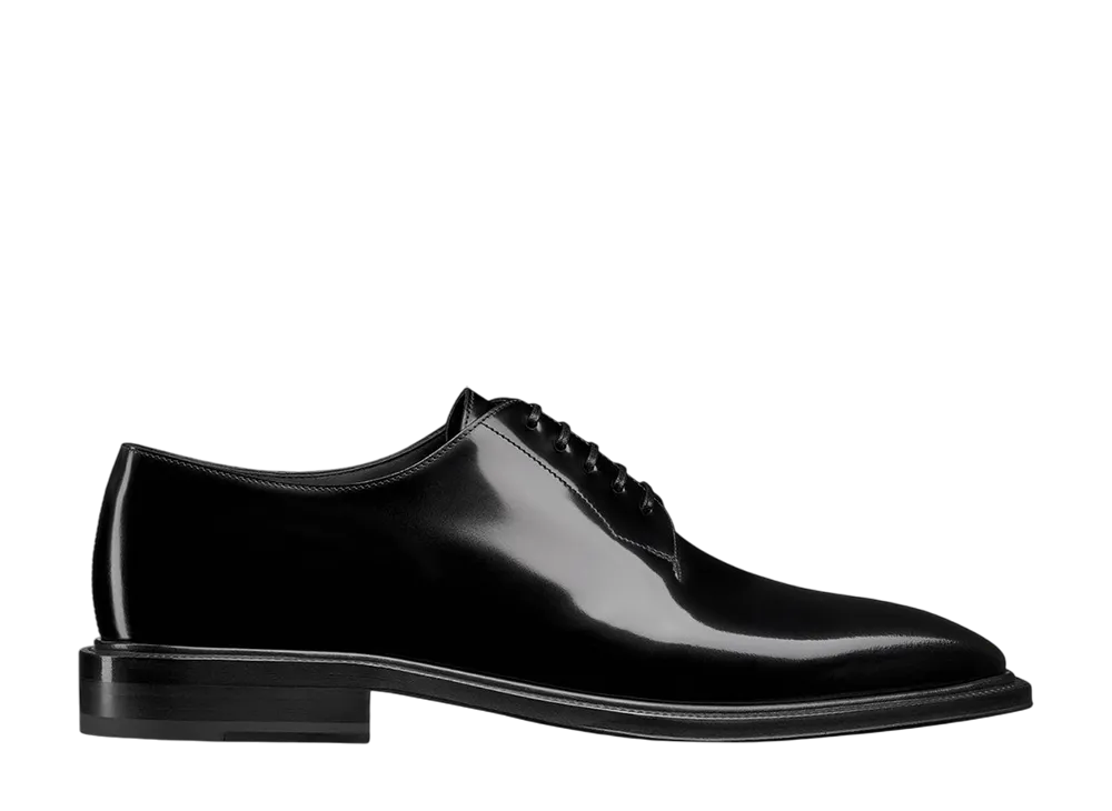 Dior パルマレ ダービーシューズ グレーズドカーフスキン "ブラック"