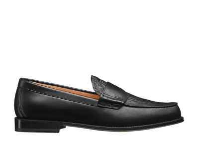 Dior Granville Loafer Smooth Calfskin & Dior Gravity Leather "Black"
