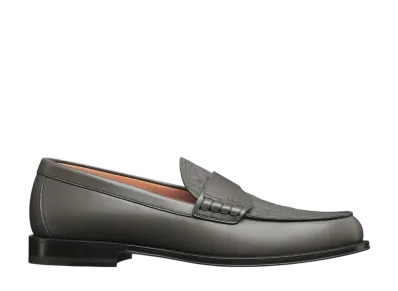 Dior Granville Loafer Smooth Calfskin & Dior Gravity Leather "Gray"