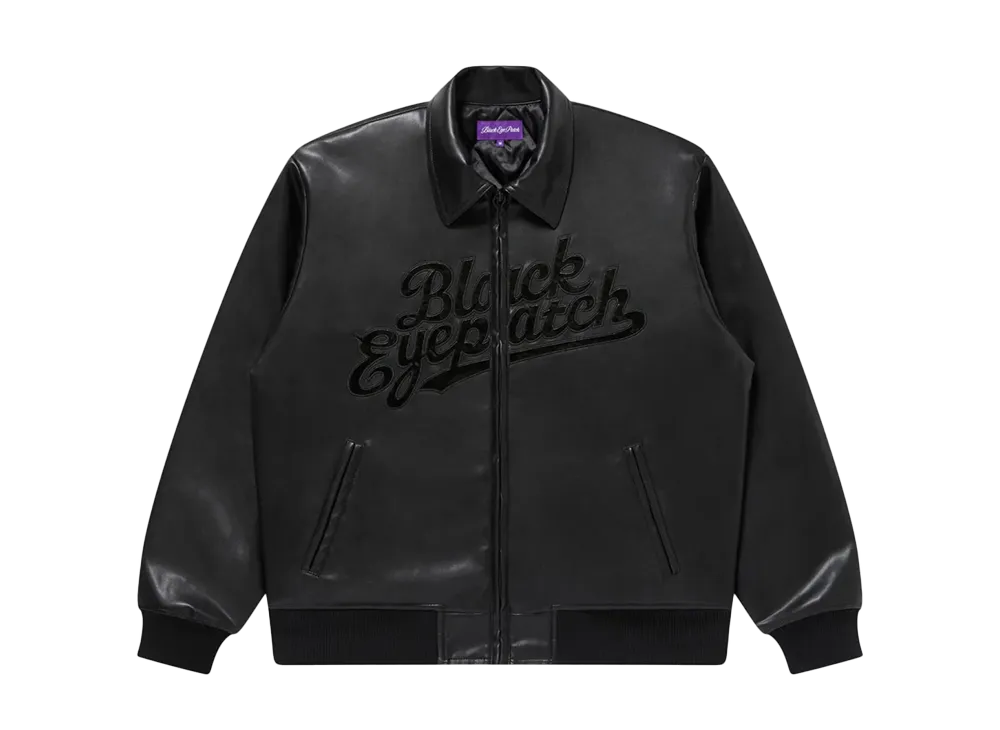 BlackEyePatch x POP YOURS KV Faux Leather Jacket "Black"