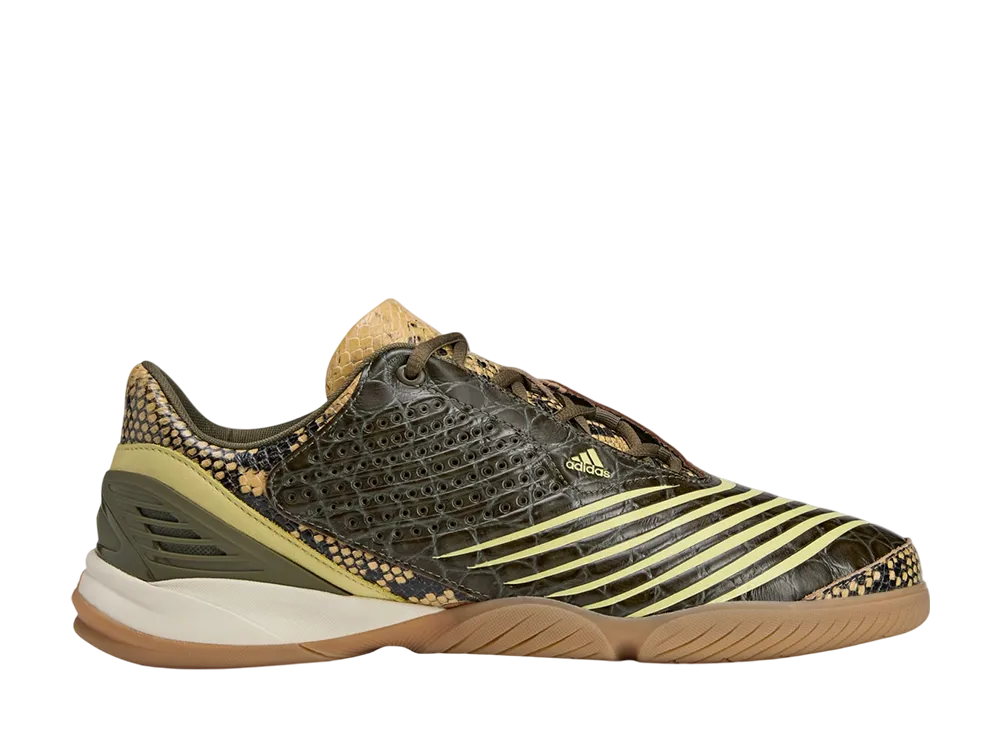 Slam Jam × adidas F50 Sala "Powder Yellow/St Fade Ocean/Dark Cargo"