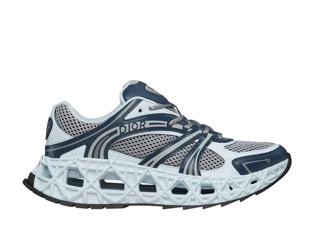 ディオール B35 NXXT スニーカー テクニカル ファブリック & テクニカル メッシュ "ブルー"