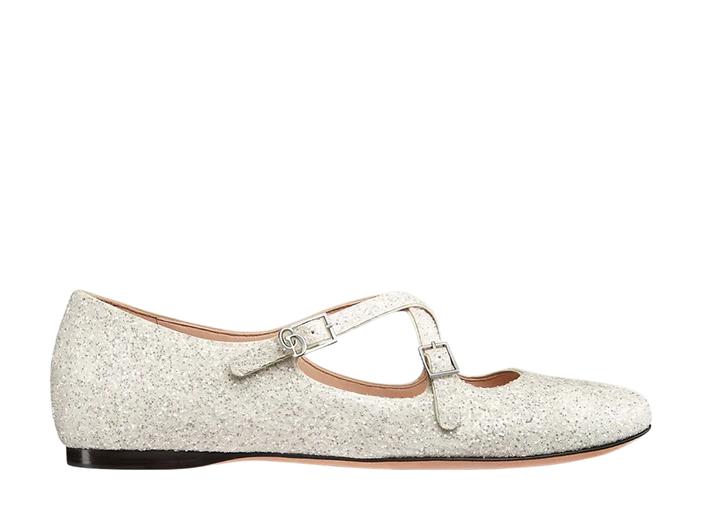 ディオール ウィメンズ ベリー ディオール バレリーナ ラムスキン "ホワイト"