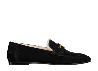 Dior Women's DiorAlps Dior Boy Loafer Suede Calfskin "Black"