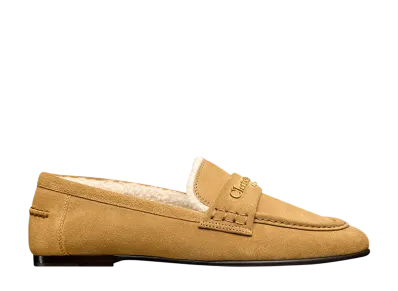 Dior Women's DiorAlps Dior Boy Loafer Suede Calfskin "Camel Brown"