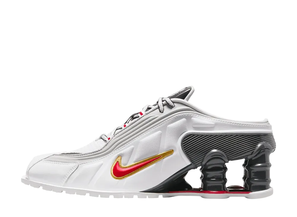Martine Rose × Nike Women's Shox MR4 "White/Varsity Red"