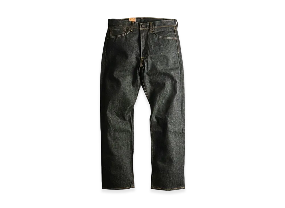 LEVI'S 501 Button-Fly Straight Jeans "Black Rigid"