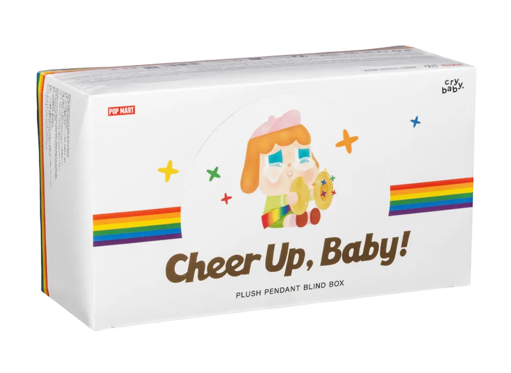ポップマート CRYBABY CHEER UP, BABY! シリーズ ぬいぐるみペンダント [アソートボックス]