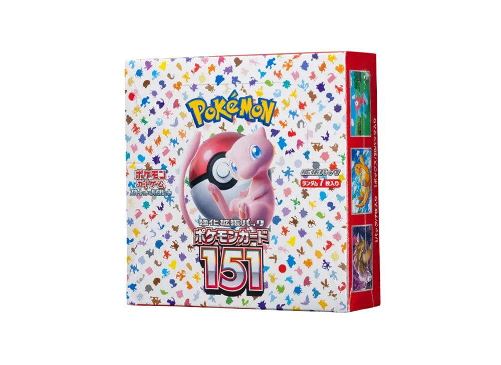 ポケモンカードゲーム スカーレット&バイオレット 強化拡張パック「ポケモンカード151」ボックス