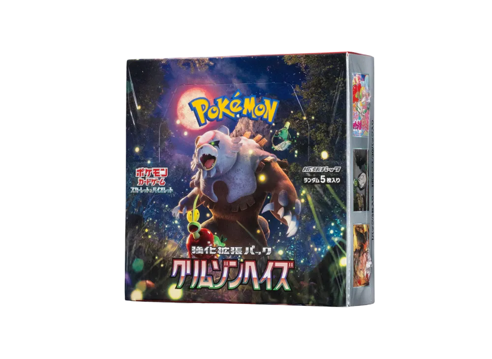 Pokemon Card Game Scarlet & Violet Enhanced Expansion Pack "Crimson Haze" Box