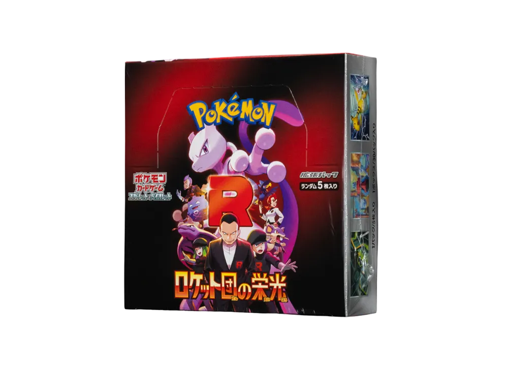 Pokemon Card Game Scarlet & Violet Expansion Pack "Glory of Team Rocket" Box