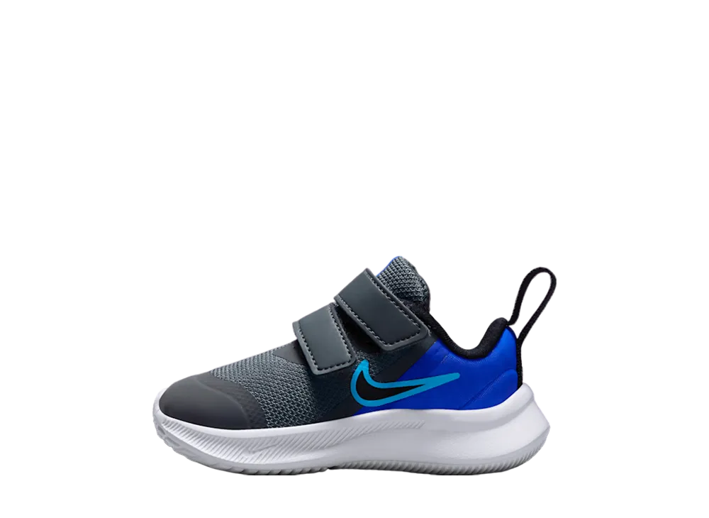 ナイキ TD スターランナー3 "アイアングレー/ブルーライトニング/レーサーブルー/ブラック" (キッズ)