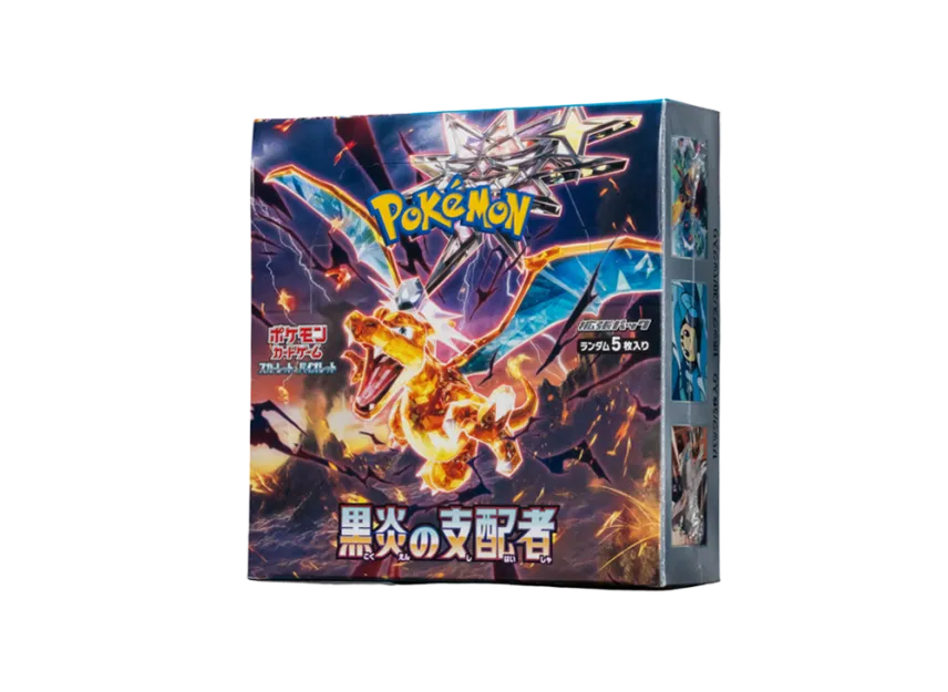 Pokemon Card Game Scarlet & Violet Expansion Pack "Ruler of the Black Flame" Box | SNKRDUNK Pokemon Card Game Scarlet & Violet Expansion Pack "Ruler of the Black Flame" Box | SNKRDUNK