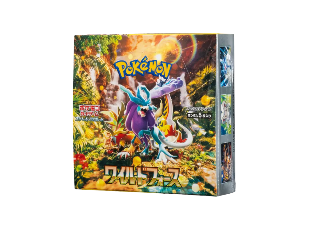 Pokemon Card Game Scarlet & Violet Expansion Pack "Wild Force" Box