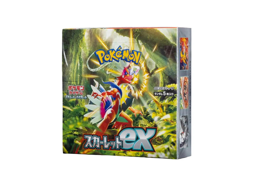 ポケモンカードゲーム スカーレット&バイオレット 拡張パック「スカーレットex」ボックス (スカーレット)